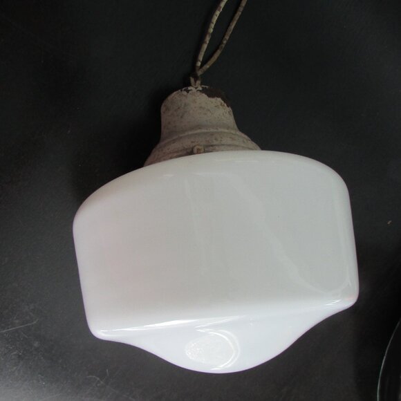 Vintage School House Pendant Light - Picture 3 of 7